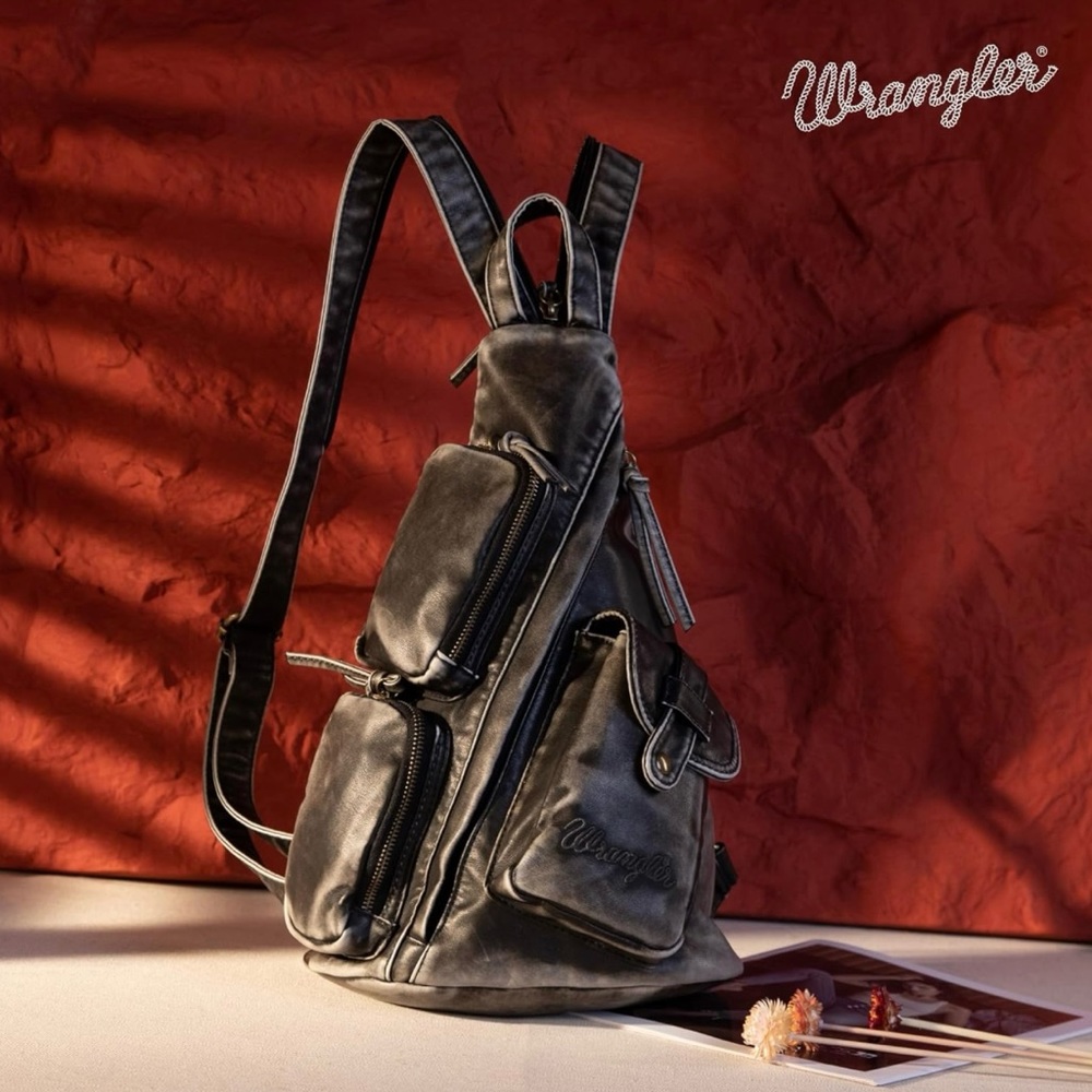 Wrangler bookbag purse